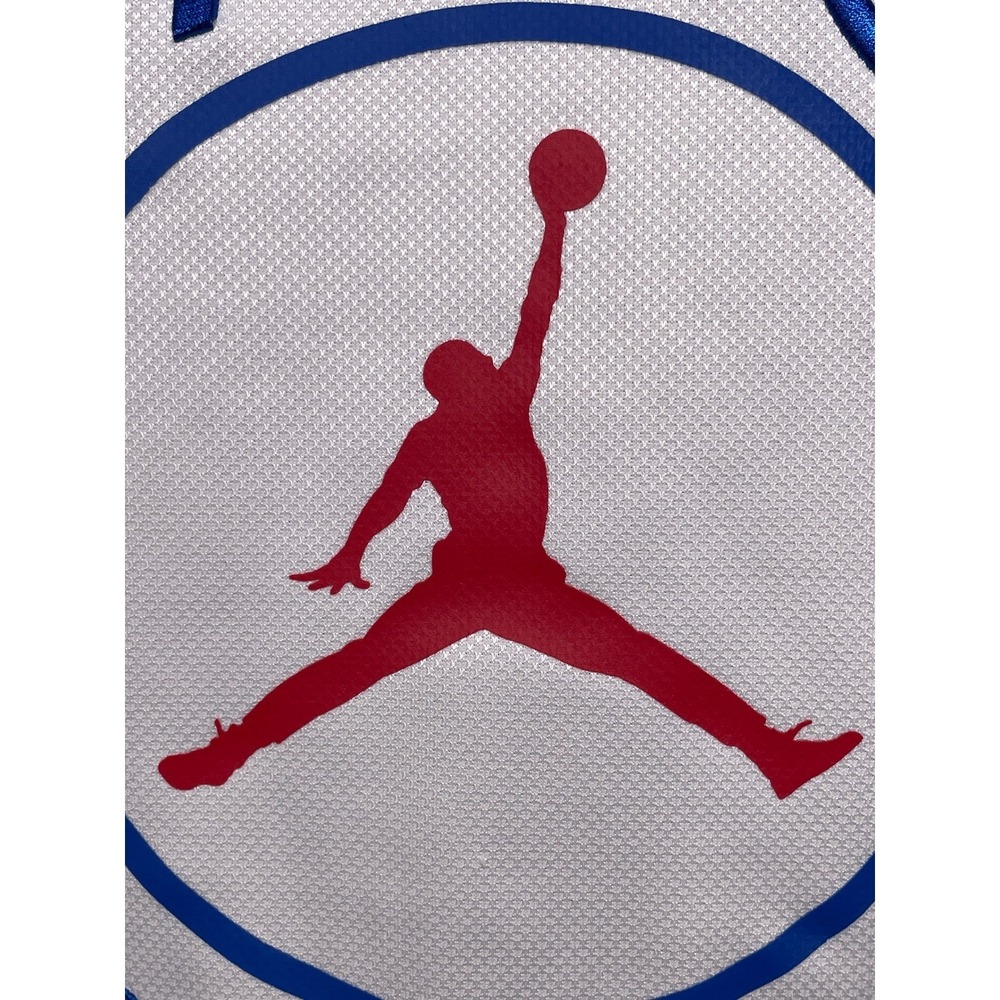 Paris Saint Germain Air Jordan White Red Blue Dress Jersey Women's MEDIUM - Picture 10 of 16